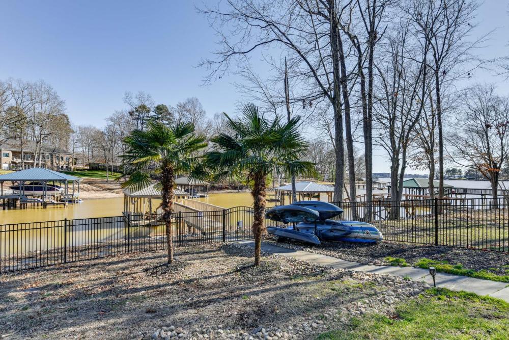 Waterfront Lake Norman Retreat with Dock and Hot Tub!